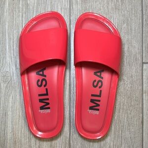 Melissa MLSA Jelly Slides Beach Pool Size 7
